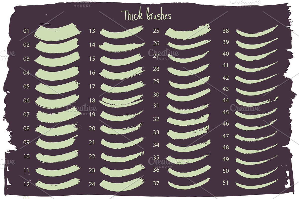 100+ Ink Brushes for Illustrator preview 6