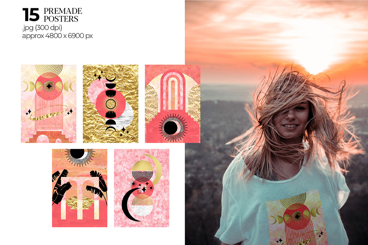 Modern & Abstract. Bohemian mystery, an Object Graphic by Julie&Taily (Photo 4 of 12)