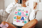 MAMA Hand Painted PNG Floral, an Illustration by Daily.Designs (Thumbnail 2 of 5)