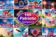 Patriotic Celebrations Wallpaper, a Background Graphic by Forhadx5 (Thumbnail 1 of 9)