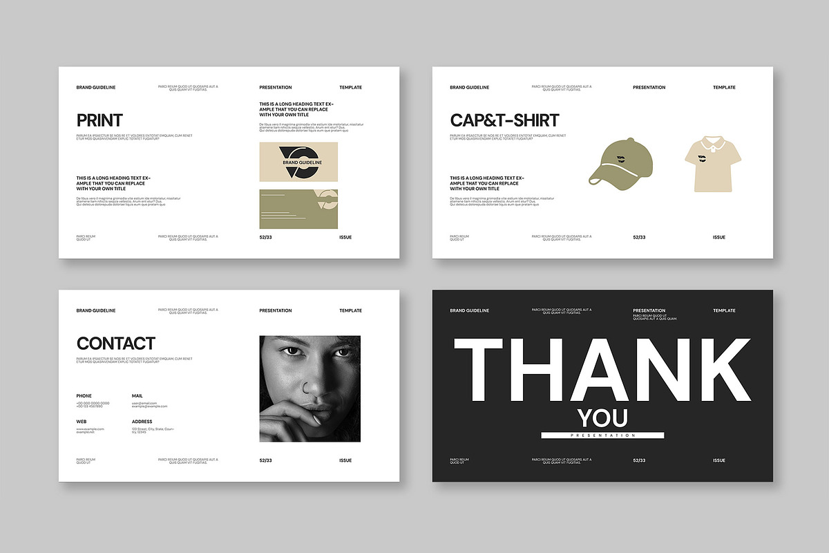 Brand Guideline Presentation, a Presentation Template by Mighty-Slide (Photo 6 of 6)