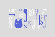 MonsterPie – Funny Serif Family, a Serif Font by Marc Lohner (Thumbnail 7 of 7)