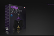 Loose Shirt On 5 Stages Mock-up, a Hoody Mockup by Mocca Mockups Store (Thumbnail 44 of 69)