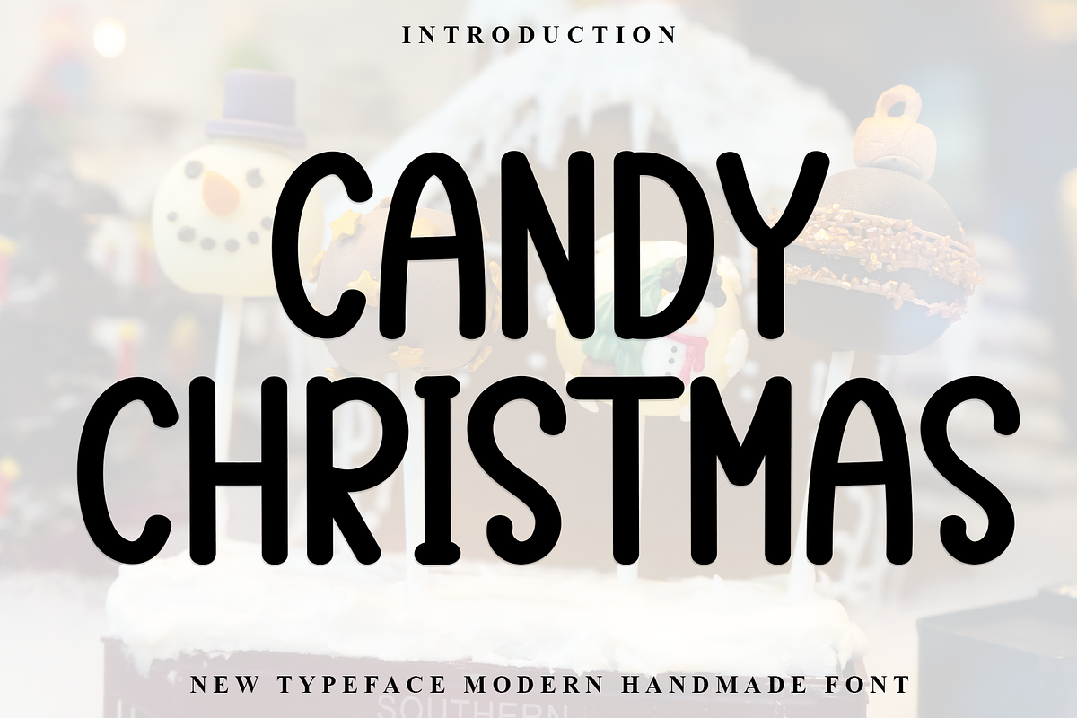 Candy Christmas, a Serif Font by FreshTypeINK (Photo 1 of 8)