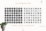 Social Media Icons, a Solid Icon by Wumi Studio (Thumbnail 2 of 5)