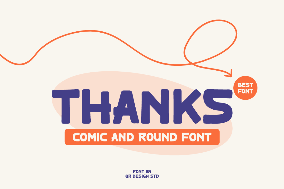 Mijago - Comic & Round Font, a Sans Serif Font by QR Design Studio (Photo 7 of 7)