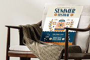 Folk Art Summer Festival Flyer, a Flyer Template by Hole Hope Design (Thumbnail 5 of 5)
