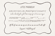 Little Magnolia - A Handwritten Font, a Handwritten Font by Ainun Jinan (Thumbnail 9 of 9)