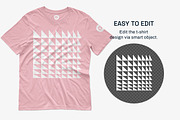 Bella 3650 Short Sleeve Tee Mockups, a Shirt Mockup by GraphicHero (Thumbnail 4 of 9)