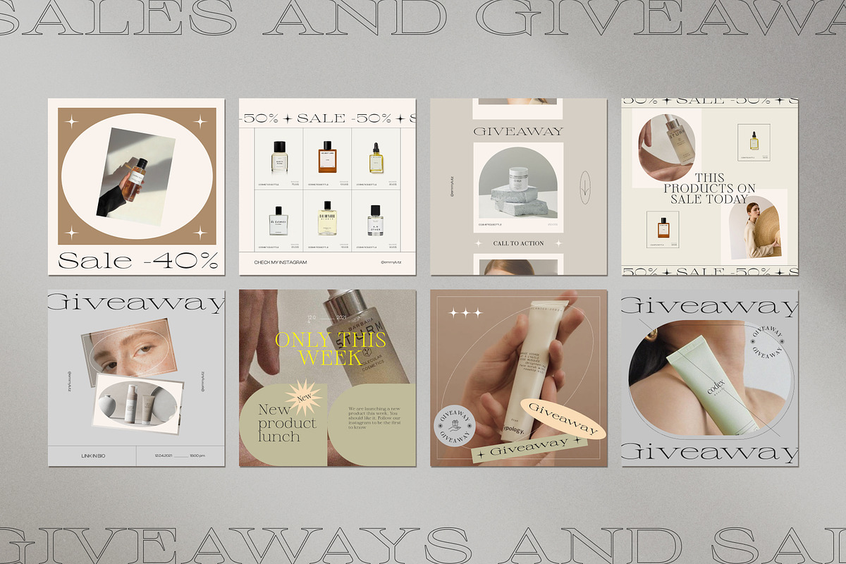 Instagram creator for coach CANVA PS, a Social Media Template by Craft ...