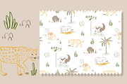 Jungle Animals Seamless Pattern, a Pattern Graphic by Lady Bruniere Design (Thumbnail 3 of 8)