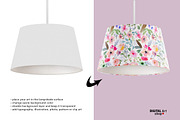 Drum Lampshade Mock Up - set of 3, a Product Mockup by Mockup Up! (Thumbnail 4 of 5)
