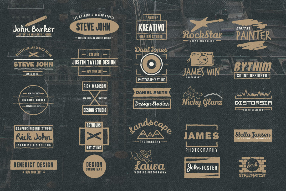 229 Handdrawn Logo Bundle, a Branding & Logo Template by TSV Creative (Photo 29 of 31)