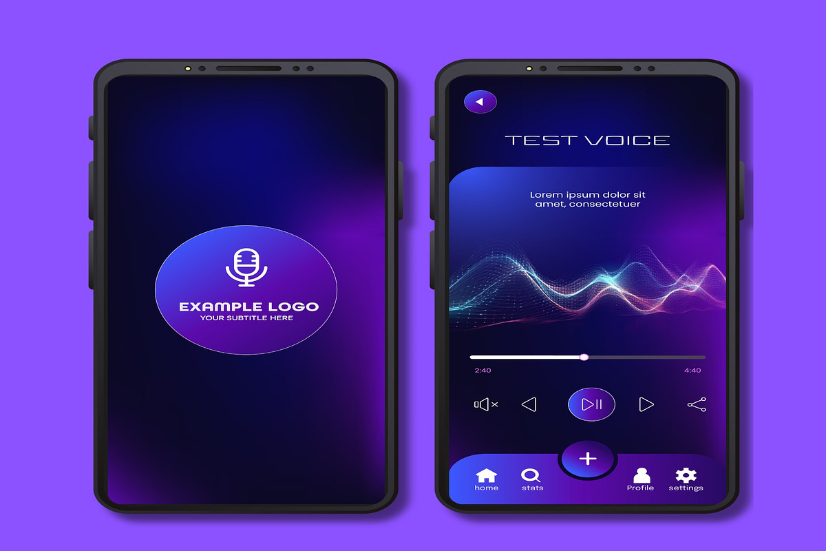 AI Voice Command UI, a Templates & Theme by studiogstock (Photo 2 of 4)
