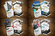 Mega BUNDLE 32+ Postcard Rack cards, a Card Template by Miyaji75 (Thumbnail 11 of 32)