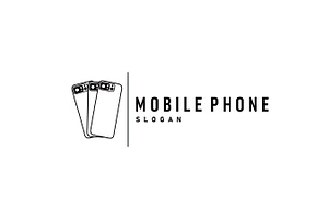 Smartphone logo modern mobile phone, a Branding & Logo Template by Maylianaw28