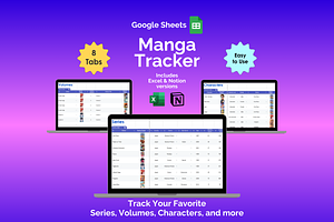Manga Tracker - Google Sheets