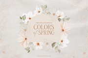 Colors of Spring watercolor flowers, an Illustration by Angele Kamp (Thumbnail 11 of 11)