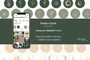 Mother Earth Highlight Covers, a Social Media Template by The Brand Alchemists (Thumbnail 1 of 9)