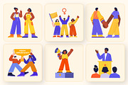 Equality Illustrations Art Set, a Person Illustration by Brickclay (Thumbnail 6 of 9)