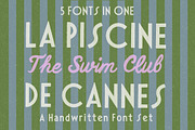 Vintage Sign Painter Sans and Script, a Handwritten Font by Laras Wonderland (Thumbnail 1 of 19)