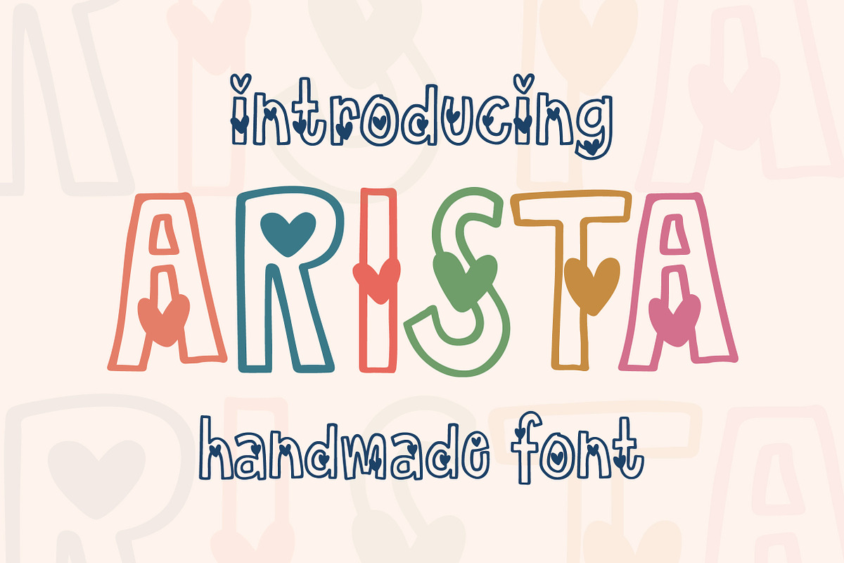 Arista, a Sans Serif Font by caocastudio (Photo 1 of 4)
