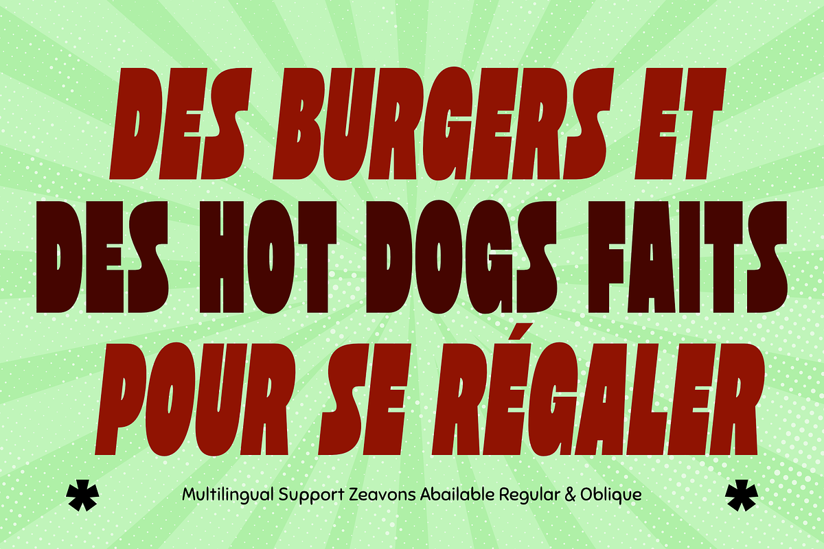 Zeavons - Condensed Retro Sans Font, a Sans Serif Font by Typia Nesia (Photo 3 of 11)