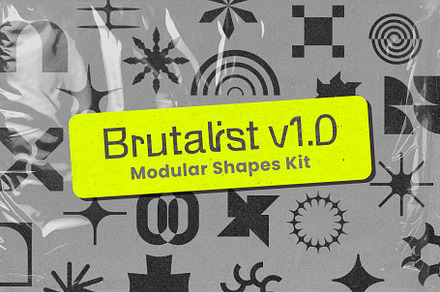 Brutalist v1.0 — Modular Shapes Kit, a Shape Add-On by Opaq Studio