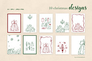 Whimsical Christmas Illustration Set, a Seasonal Illustration by Art Dari Autumn (Thumbnail 14 of 16)