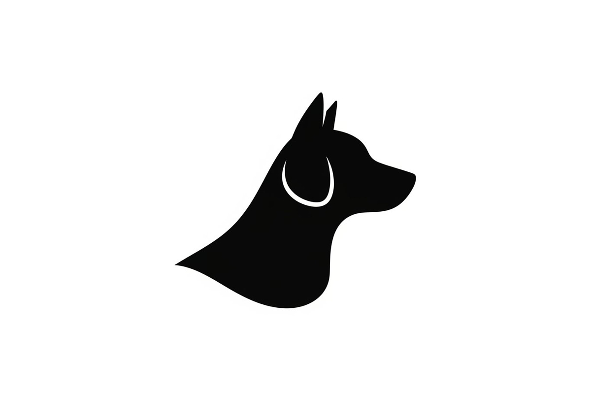 Dog Portrait Silhouette Bundle, an Illustration by jahid234 (Photo 32 of 37)