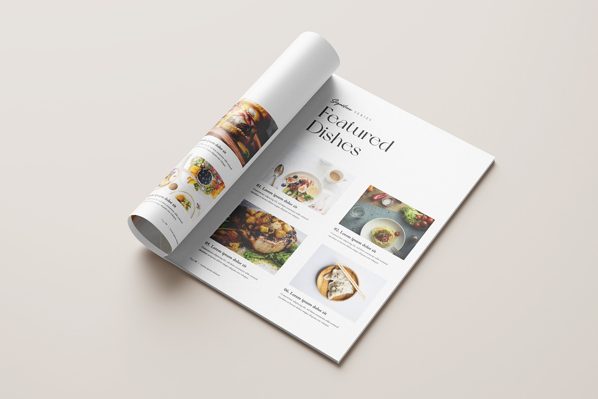 Cookbook / Recipe Book, a Brochure Template by GoldenPixelStudio (Photo 9 of 22)