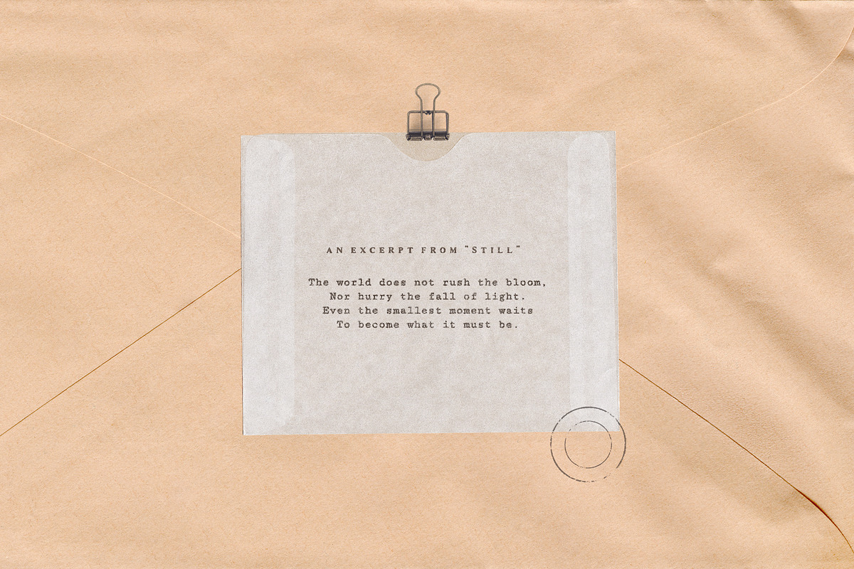 Paper Note—Nostalgic Design Toolkit, an Object Graphic by Basia Stryjecka (Photo 26 of 39)