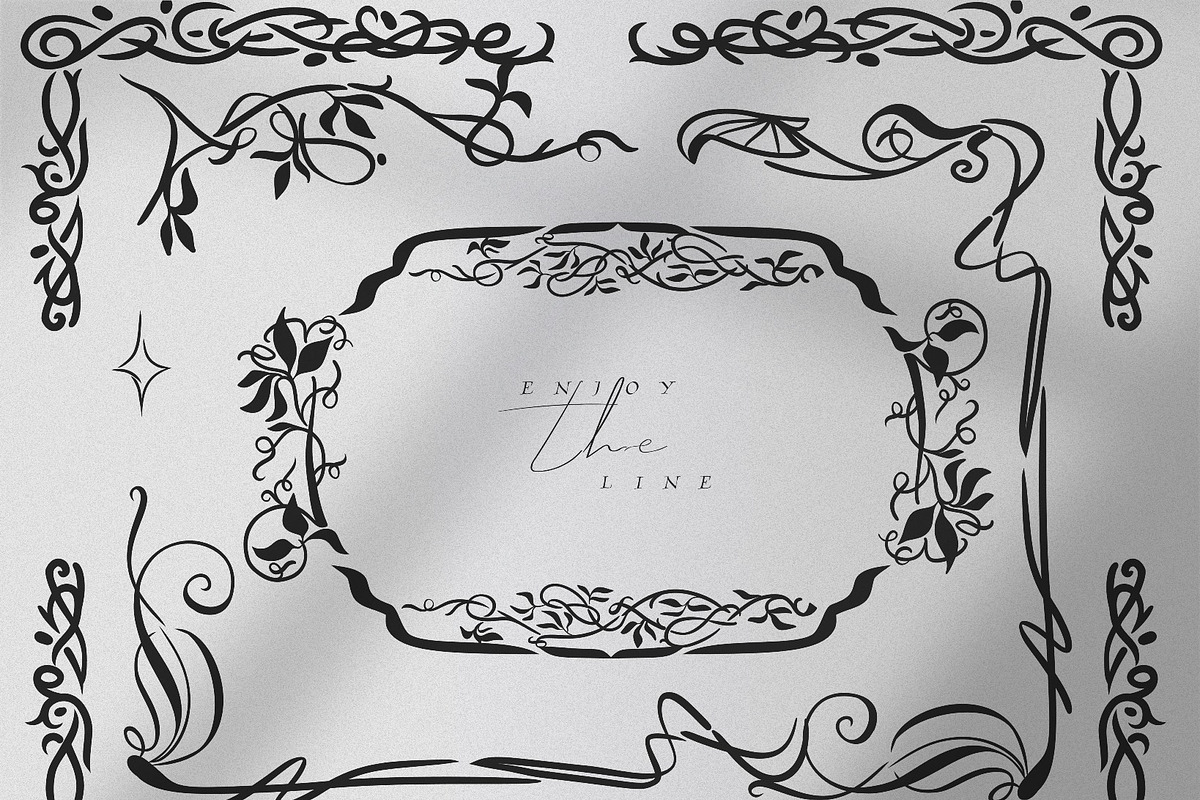 Floral Vintage Ornate Frames, an Object Graphic by Anastasy_helter (Photo 4 of 19)