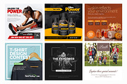 100 Multipurpose Instagram Templates, a Social Media Template by eamejia (Thumbnail 6 of 17)