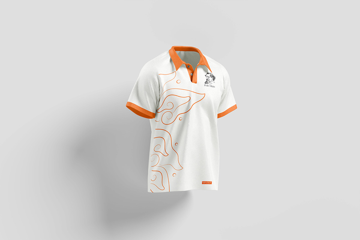 High Quality Polo Shirt Mockup, a Shirt Mockup by Pikachudesign (Photo 5 of 5)