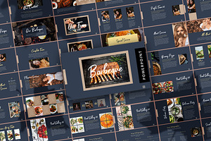 Fall Barbeque - Powerpoint, a Presentation Template by feydesign