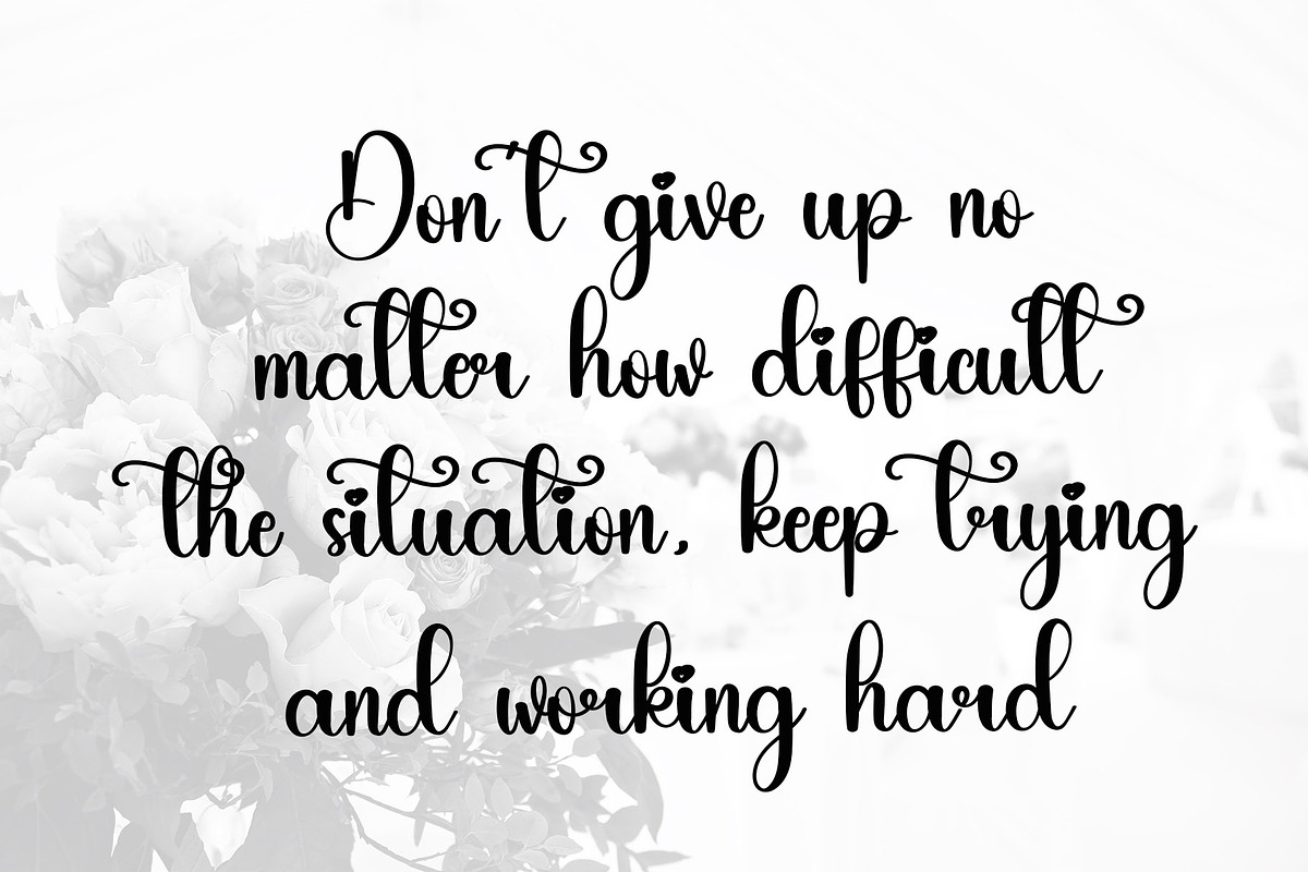 Better Valentine, a Handwritten Font by FreshTypeINK (Photo 3 of 7)