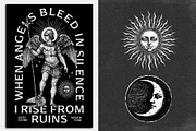 Brutalist Gothic Mystic Poster Set, a Poster Template by Black Cat Studio (Thumbnail 5 of 7)