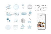 64 Watercolor Instagram Highlight, a Work Illustration by beatriceviyiwi (Thumbnail 2 of 5)