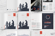 Annual Report InDesign Canva, a Brochure Template by ID Vision Studio (Thumbnail 3 of 17)