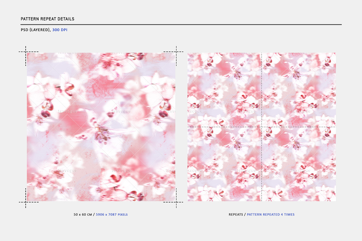 Antirrhinum Flower-Seamless Patterns, a Pattern Graphic by texvogue (Photo 3 of 7)