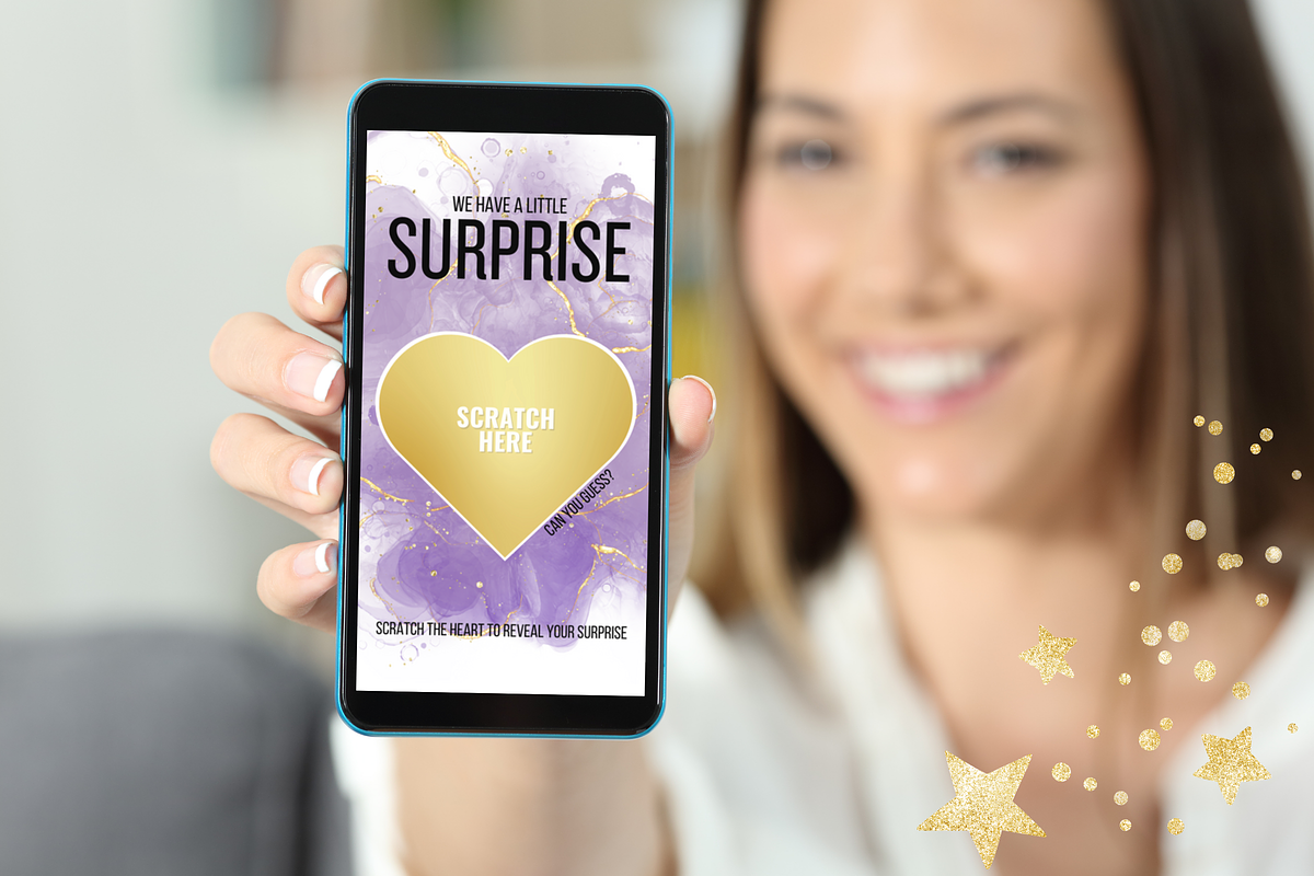 Grandparents Pregnancy Reveal Card, a HTML Template by SunshineStudioBoutique (Photo 2 of 7)