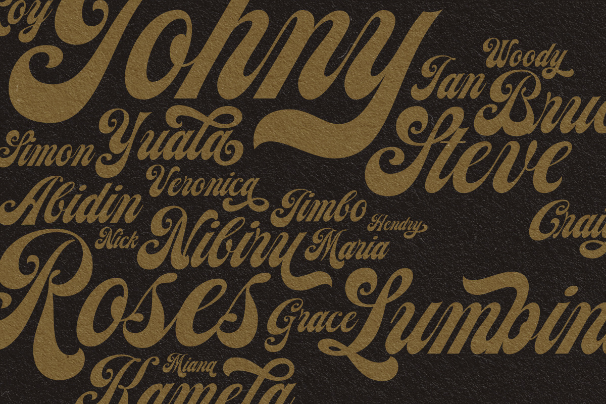 Fragtude - Vintage Display Typeface, a Serif Font by Letterhend Studio (Photo 5 of 10)
