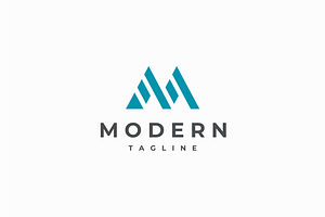 Modern Letter M Logo Design, a Branding & Logo Template by yopie