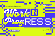 Genty - Pixel Edition, a Script Font by Flavortype (Thumbnail 7 of 18)