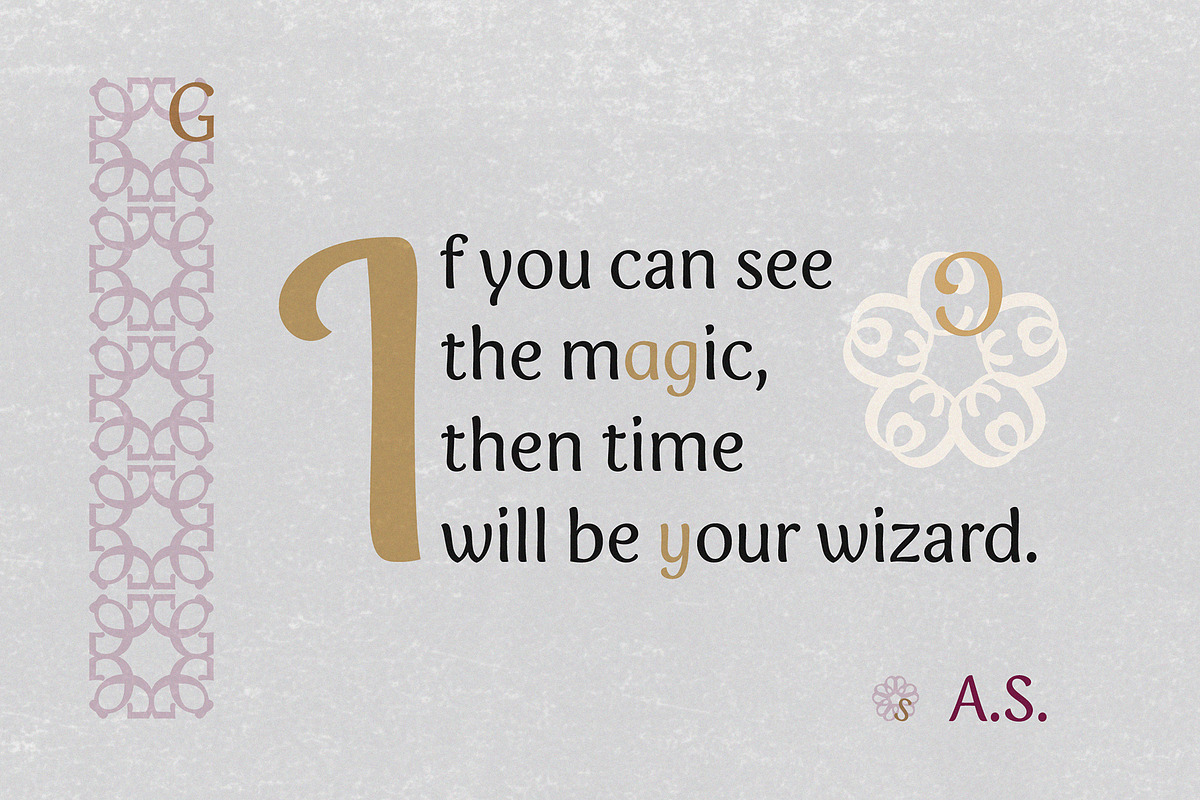 Vine Craft Font, a Sans Serif Font by Type Art Crafters (Photo 3 of 13)