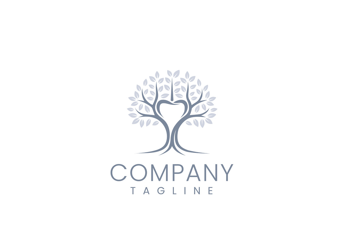 Elegant Dental Tree Logo, a Branding & Logo Template by HueNestify (Photo 1 of 3)
