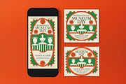 International Museum Day Flyer Set, a Flyer Template by graphicook (Thumbnail 3 of 3)