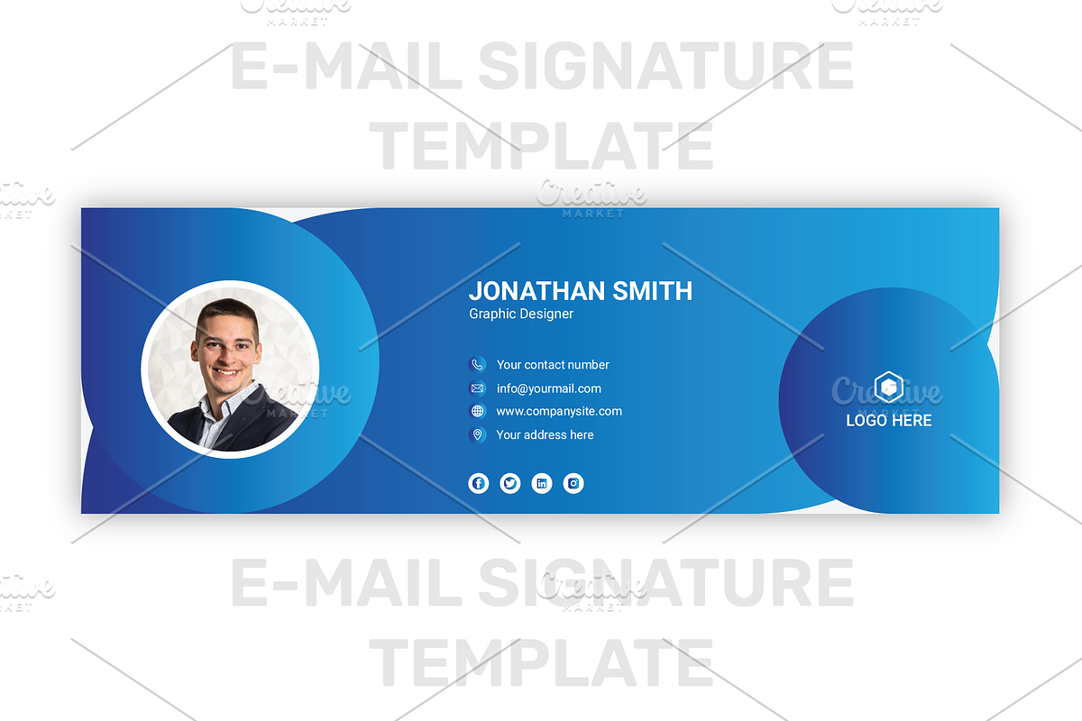 Corporate E-mail Signature Templates, an Email Template by creative_community (Photo 5 of 9)
