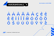 Mantrex - Futuristic Display Font, a Sans Serif Font by Drizy (Thumbnail 4 of 10)